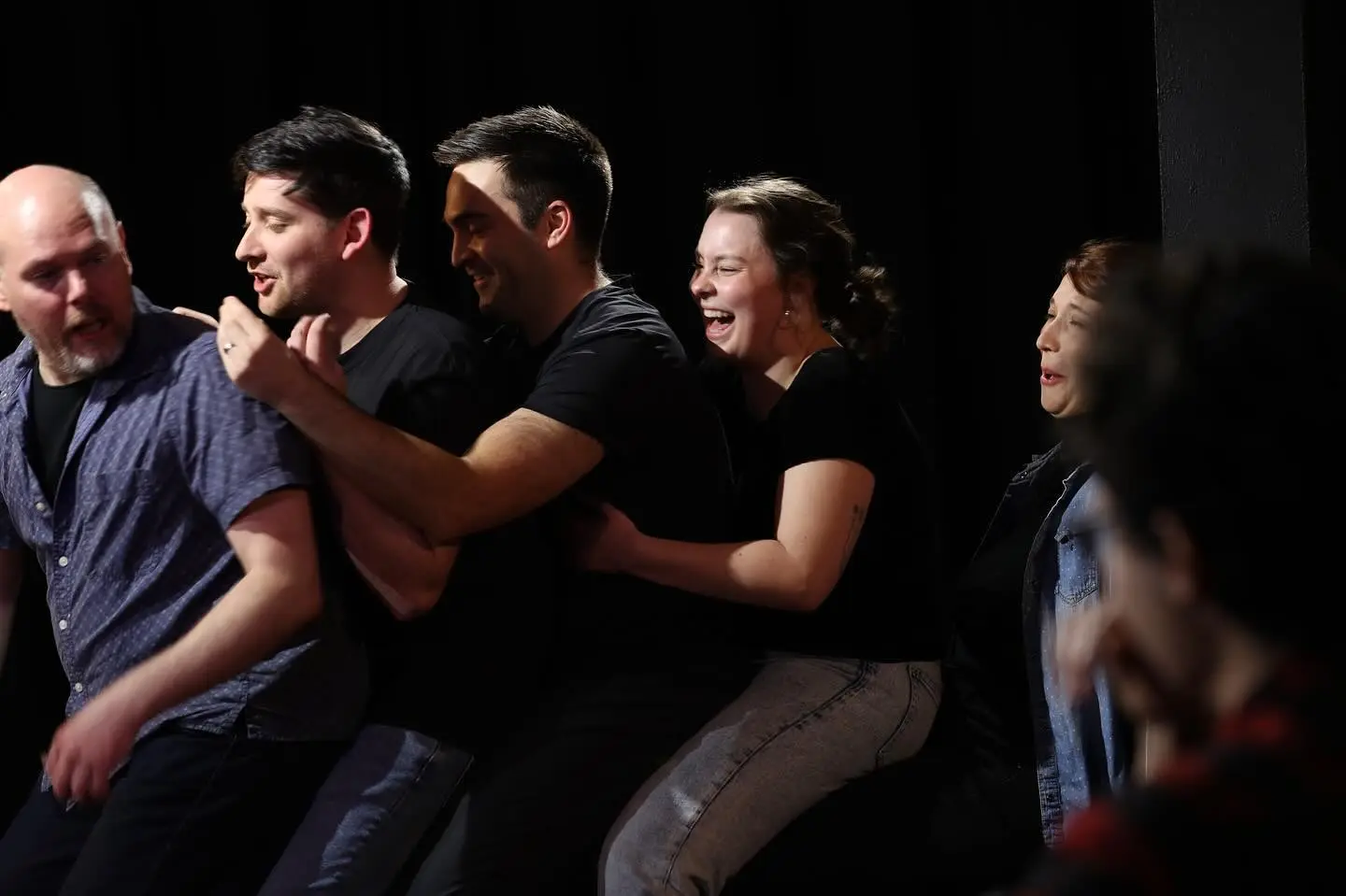 Live psychic improv at Edinburgh International Improv Festival – Psyched Out Comedy representing New England
